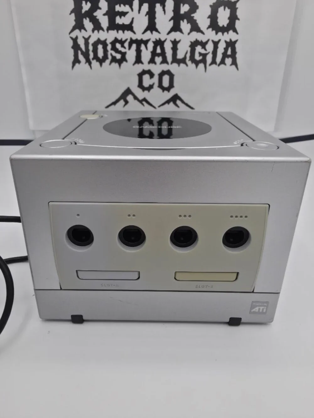 Nintendo GameCube Platinum Edition in box